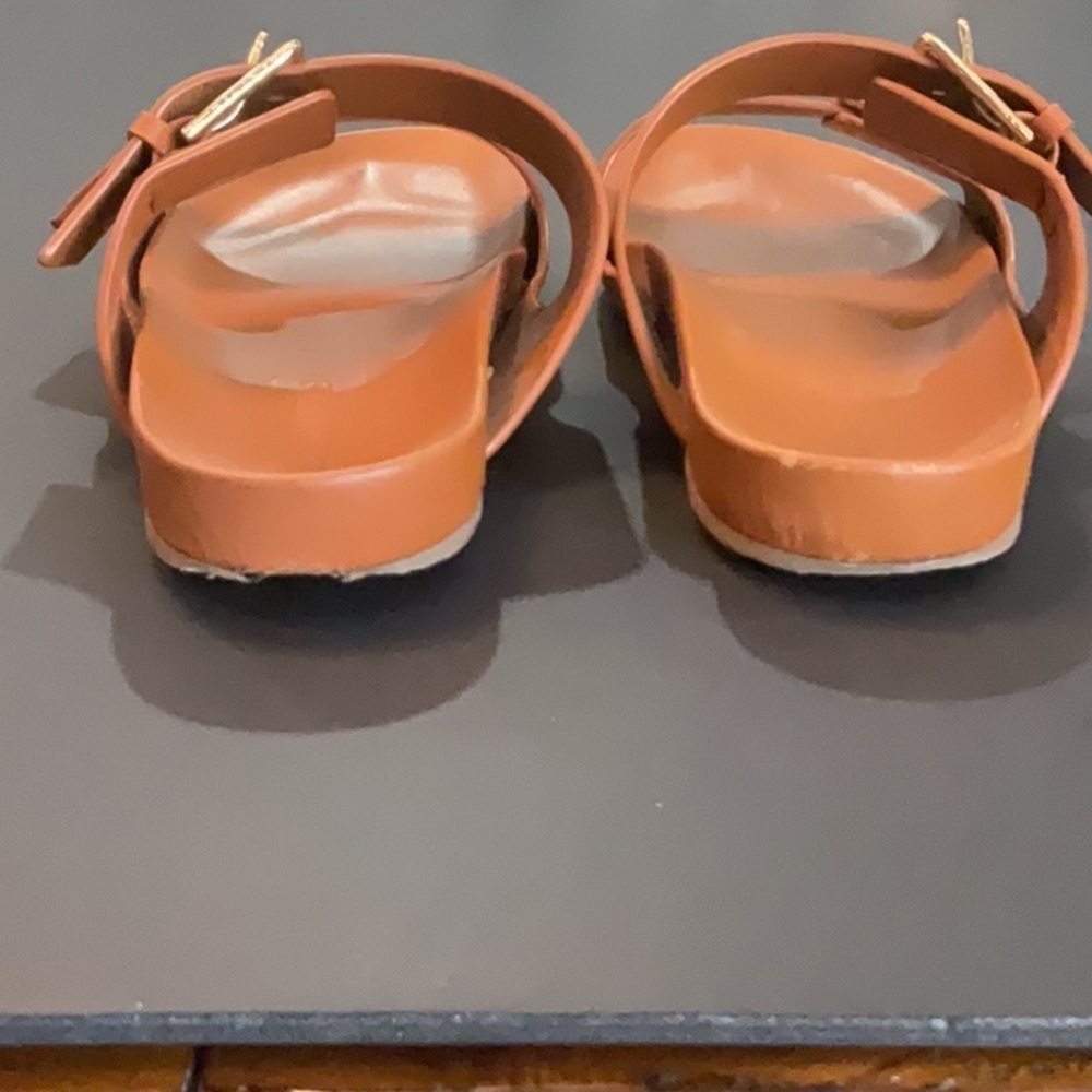 Ulla Johnson double buckle leather sandal in sierra brown size 38 1/2 (US 8.5) - Picture 4 of 7